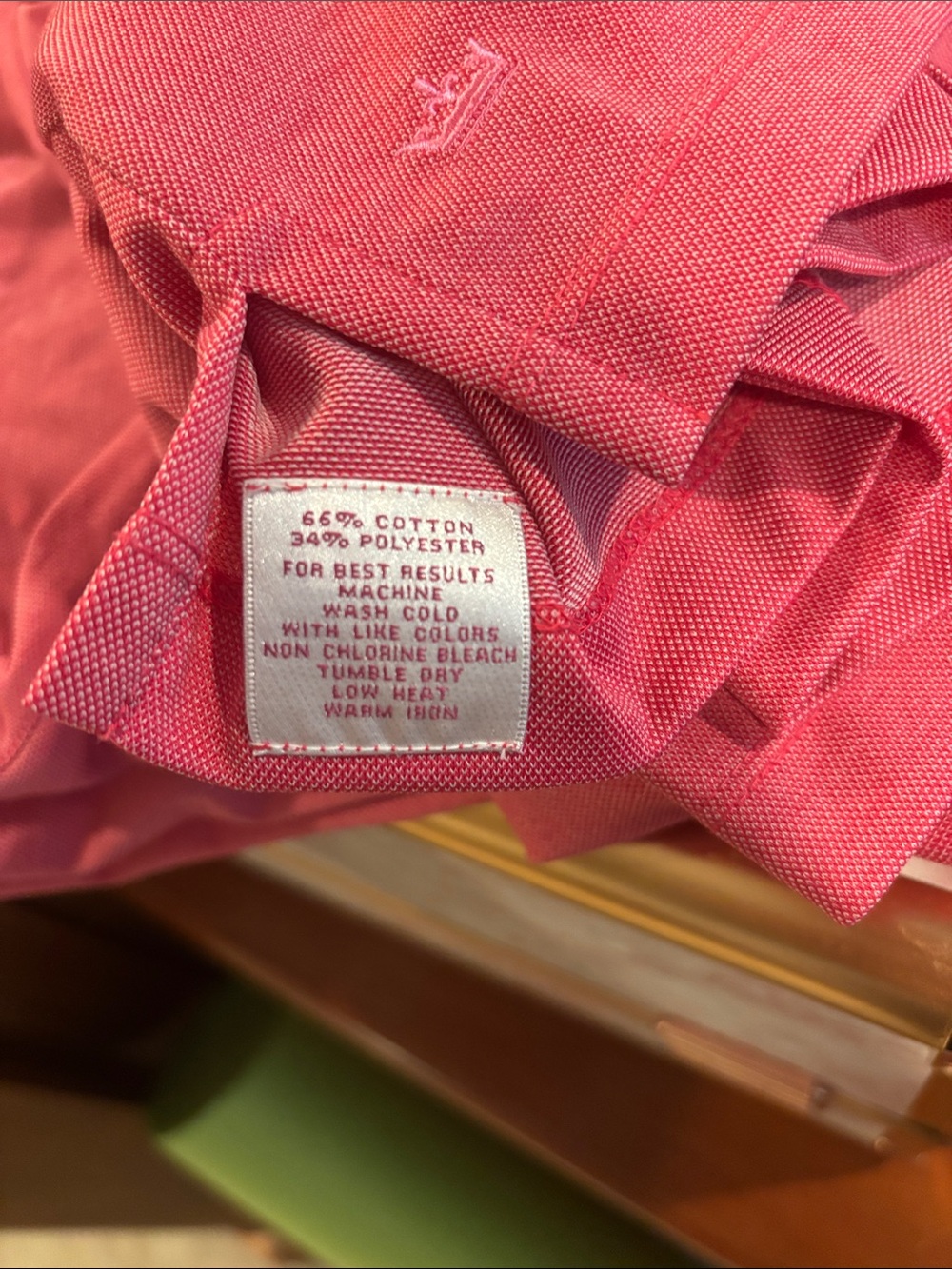 Pete Millar Crown Sport Pink Performance Polo Dress Women’s Large NWOT Golf - Picture 8 of 8